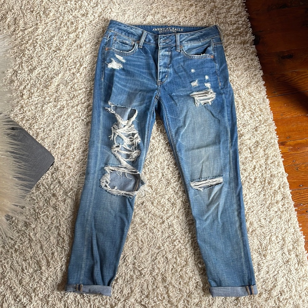 American Eagle Tomgirl Jeans